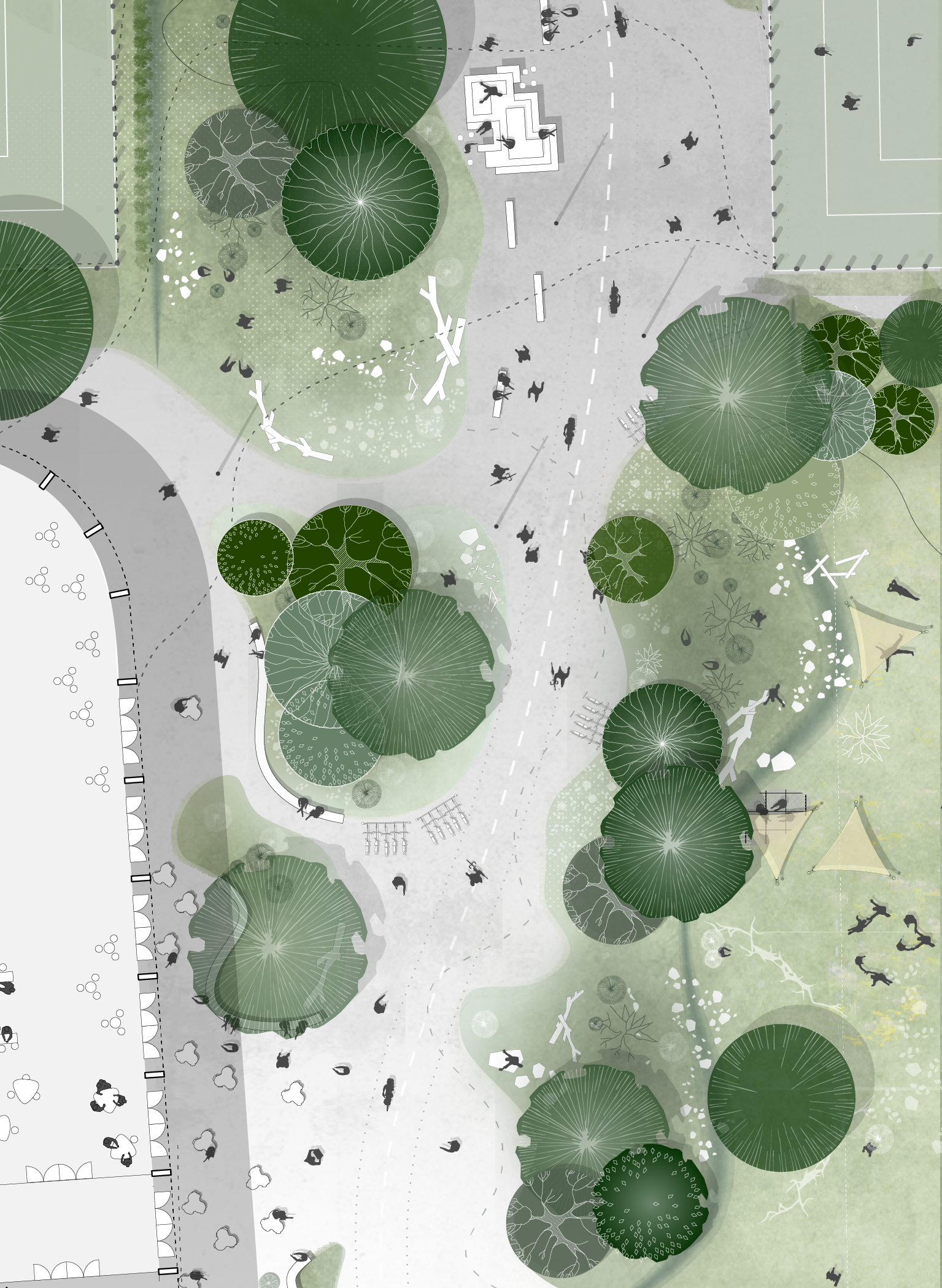 Plan du projet Favrholm stadionkvarter