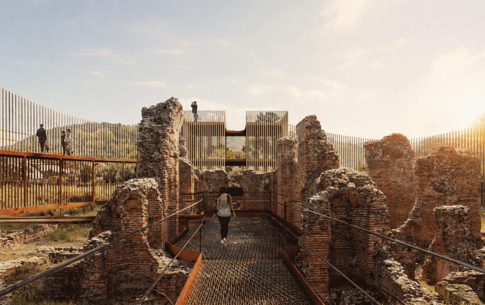 Render du projet Reuse the thermae